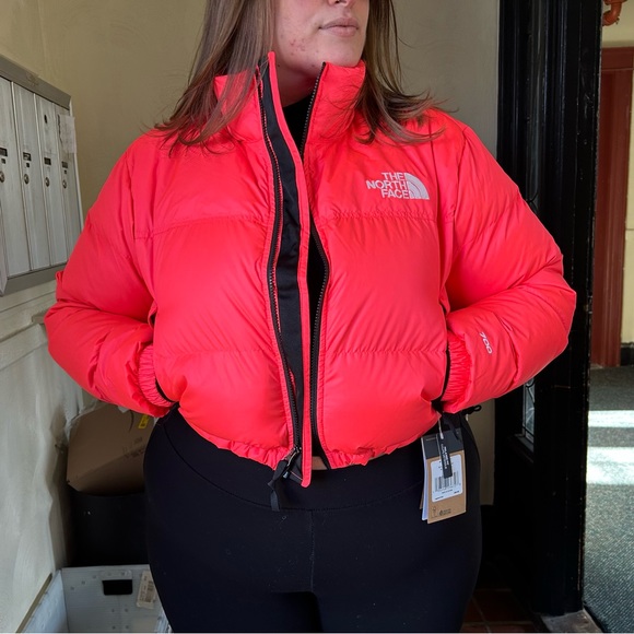 New with tags! Size L North Face Women's Nuptse Short Jacket in